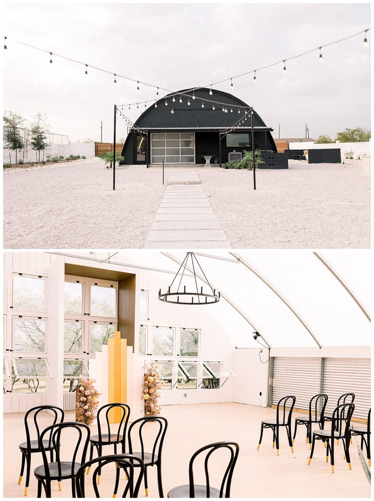 Greenhouse wedding venue in Austin, TX