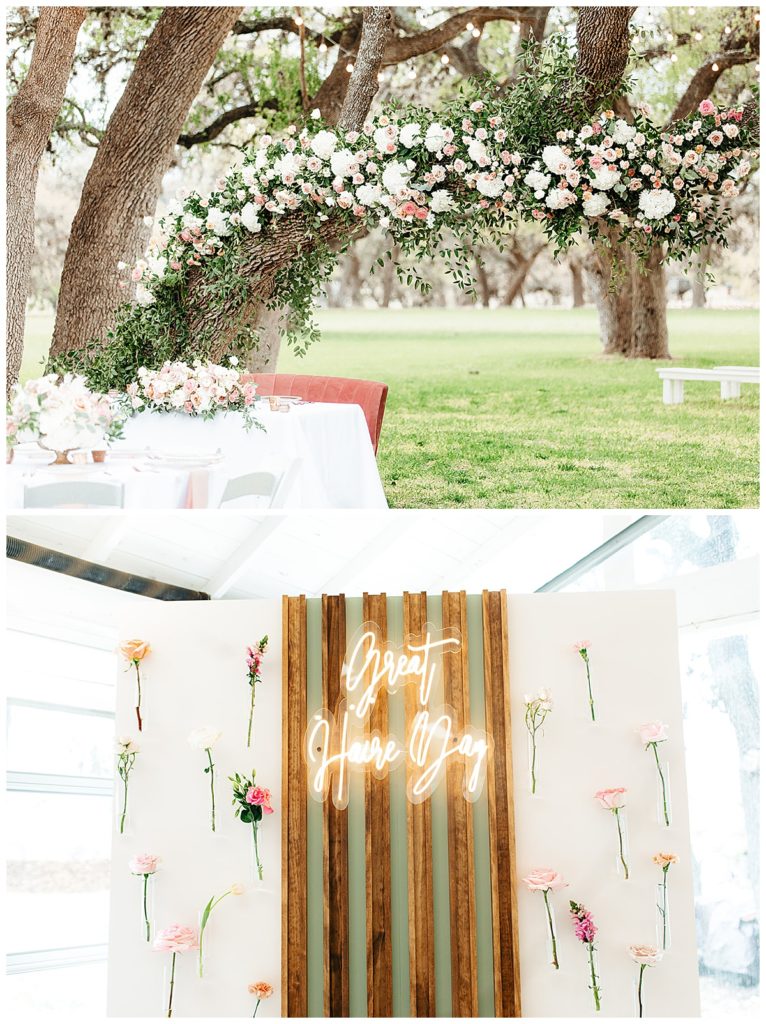 wedding reception details by Scarlet Rose Collective